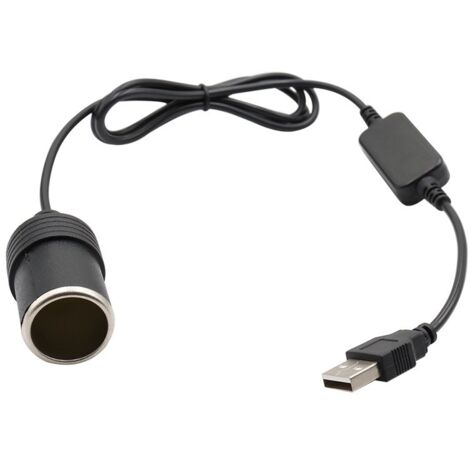 Adattatore USB A 12V Presa Accendisigari Femmina – Convertitore Di Alimentazione Per Dash Cam, Power Bank, Elettronica Auto – Facile Da Usare