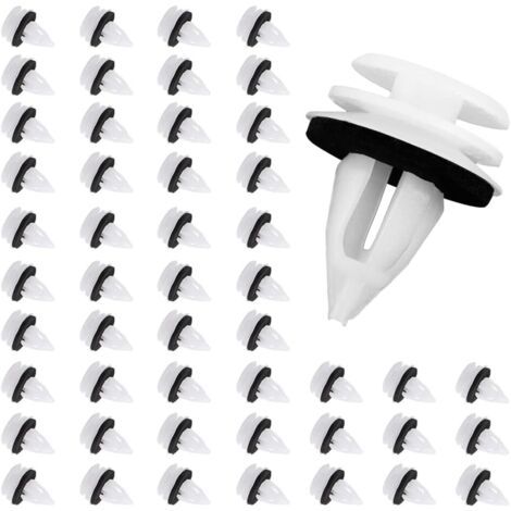 Trade Shop - Set Clip Di Fissaggio Per Auto Mercedes Confezione 270 Pe Ricambi Plastica
