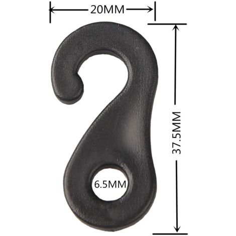 Gancio in plastica - DBCR - Prenas Plastique - invertito