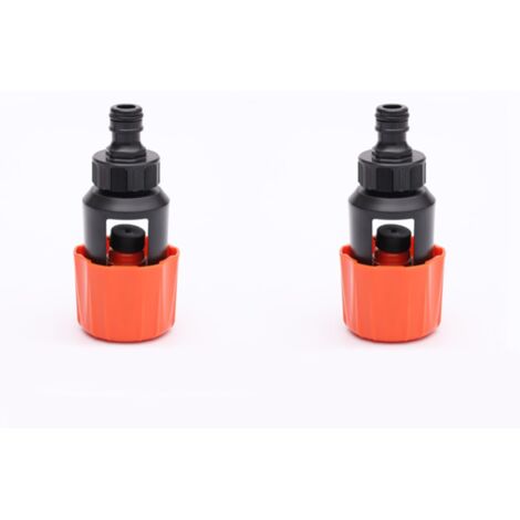 lvzhen - Set di connettori per tubo da giardino, connettore per tubo flessibile e connettore rapido per rubinetto rapido e doppio connettore maschio a scatto