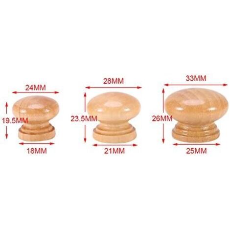 Sourcing Map 10 Bottoni Da Cucito Da 24 L, 15 Mm, Rotondi, Piatti