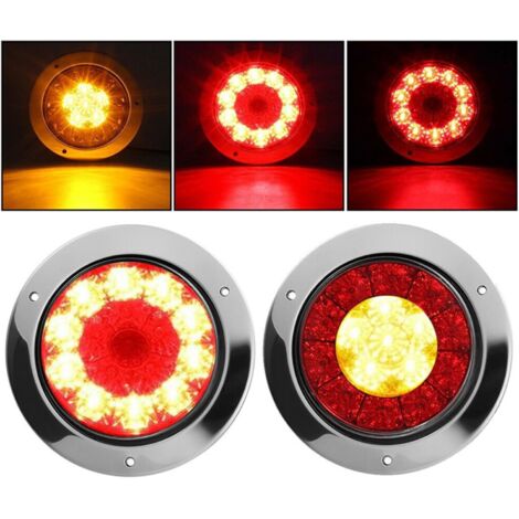 Riloer 1 paio di indicatori di direzione 12V LED per motociclette per H0NDA S-uzuki K-awasaki Y-amaha H-yosung A-prilia B-uell, indicatori di luce diurna ad alta luminosità