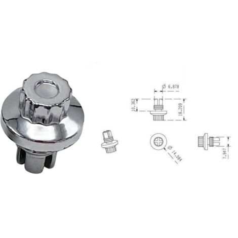 Hansen Styling Parts Set copricerchi retrò – 16 pollici – per pneumatici singoli (versione 2