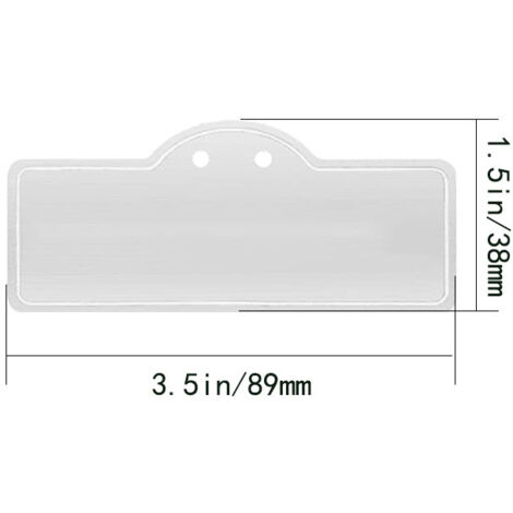 CUWELT 30 etichette in plastica per piante da 30 cm, bianco curvo a T marcatori, marcatori per piante con 2 penne da scrittura per semi, erbe in vaso e fiori vegetali