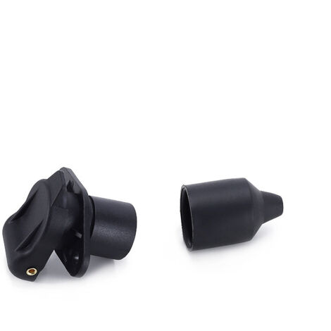 Set Spina Maschio E Femmina In Gomma, 250V 16A, Impermeabile IP44 Europeo Nero 84300455