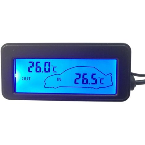 Termometro Igrometro Digitale PEARL Per Auto E Interni - Display Con Faccine E Memoria Min/Max - 2
