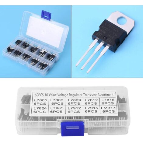 Kit De Surtido De Transistores Pnp Transistor De 600 Piezas, | Cuotas