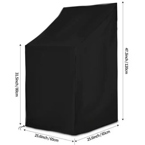 Sollbry Housse De Chaise De Jardin 2 Pièces, Housse Pour Fauteuil 89x97x74cm Housse De Protection Pour Chaises Exterieur Tissu Oxford 210d Impermeable Bache Pour Chaises De Balcon 85577054