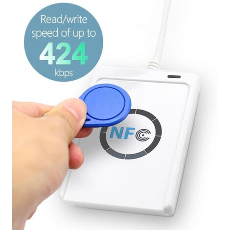 Yosoo NFC ACR122U Lettore/Scrittore Intelligente senza contatto, SDK 5xMifare scheda IC
