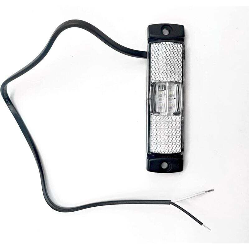 24/7 AUTO Lot de 4 feux d’encombrement LED 12–24 V châssis 24/7 AUTO Lot de 4 feux d’encombrement LED 12–24 V châssis