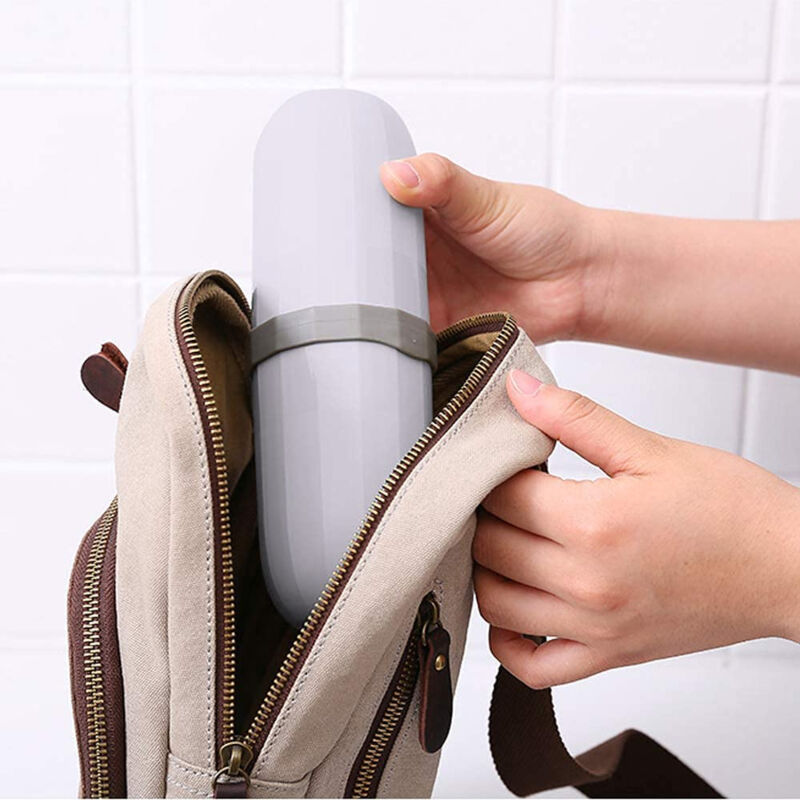 Hemobllo Porte Cure Dents Multifonction Avec Couvercle Étui