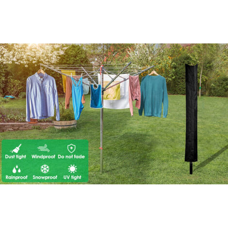 Housse Parapluie Sechoir , Housse Etendoir, Housse Etendoir Parapluie Exterieur Impermeable Housse De Protection 160x15x15cm 96865592