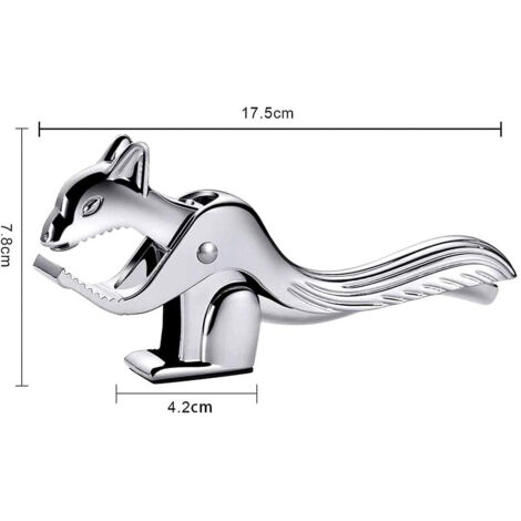 Casse-noix Noir En Acier Inoxydable Très Résistant Pour Toutes Les Noix