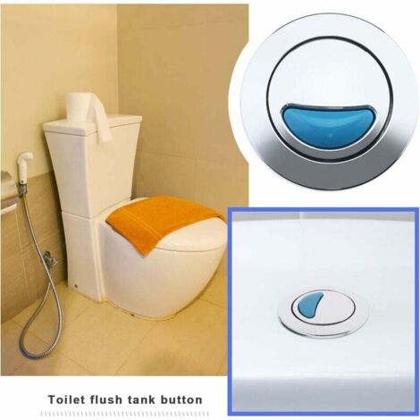 Plaque De Chasse D’eau Double Bouton Dorée – Compatible Sigma, Remplacement Mécanique - 2