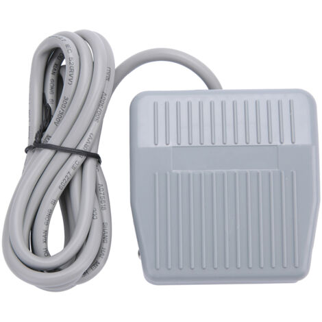 Interruttore A Pedale TFS 402 In Alluminio – Momentaneo 15A/250V, Antiscivolo, IP62, Per Torni, Saldatrici E Utensili Elettrici, AC380V/220V, Resistente E Preciso