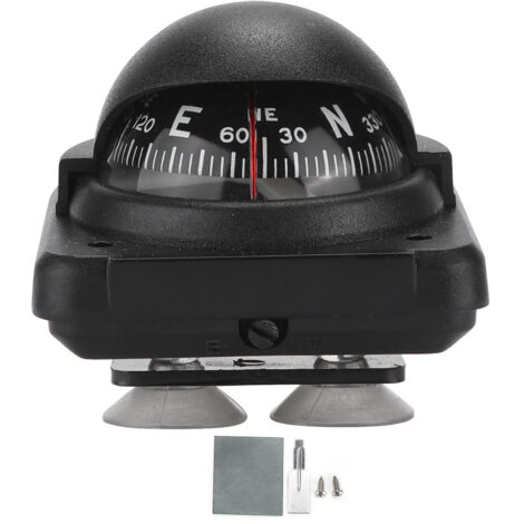 Boussole réglable pliable pour navigation, guidage de direction, support de tableau de bord pour voiture, bateau, camping-car (1/5)