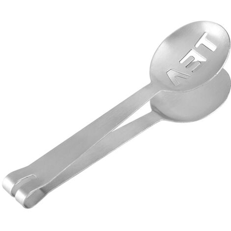 1 mini pince à sachet de thé ronde en acier inoxydable, presse-sachet de thé, poignée à herbes, outil de cuisine (1/5)