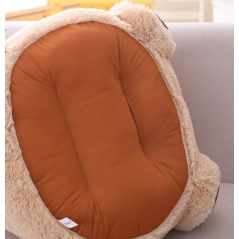 Fauteuil Peluche Panda Pour Enfants - Canapé Avec Accoudoirs - Remplissage Coton PP - Doux Et Confortable - Décoration Chambre