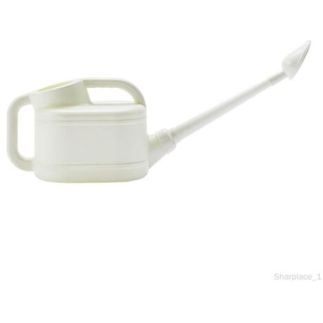 Arrosoir Extra Large 4L Blanc - 3 modes d\'arrosage - Tête de bec amovible et longue (1/4)
