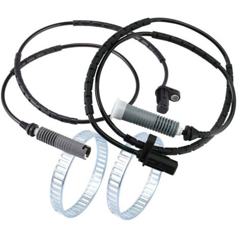 Capteur ABS arrière pour BMW Série 1 E81 E87 et Série 3 E90 E91 E92 320d – Matériau ABS durable – Sécurité de freinage améliorée – Installation facile
