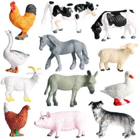 4320409 Jeu de figurines avec 5 zootiers, aus Kunststoff, sans BPA et phtalates, je ca. 10 cm (1/5)