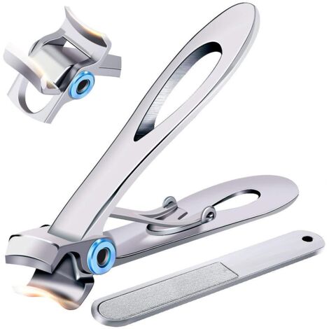 Coupe-Ongles Ongles Épais Surdimensionné Large Ouverture (1/5)