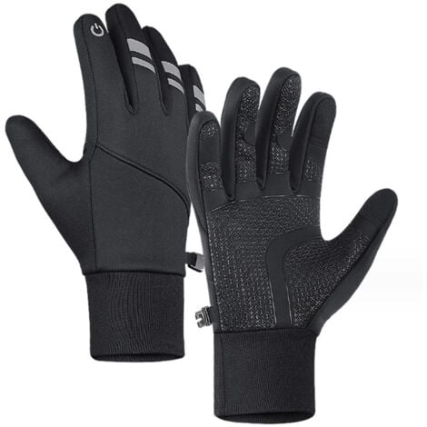 Gants Fins Tactiles Homme Mokani Gants D'hiver Pour Hommes Et Femmes, Gants De Cyclisme à écran Tactile Pour Le Cyclisme, La Course à Pied Et Les Sports De Plein Air Gants Vtt
