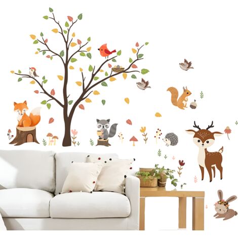 Stickers Animaux De La Forêt