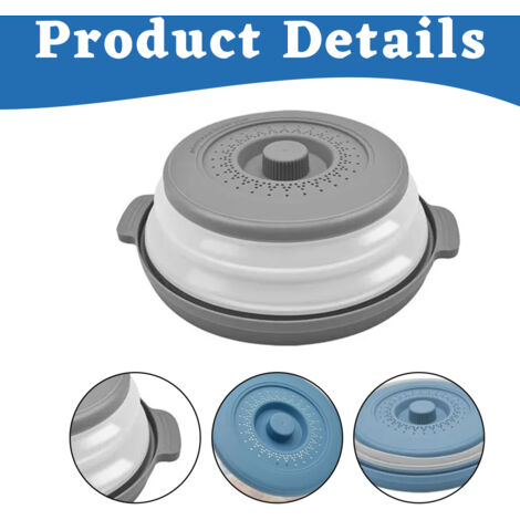 Couvercle Curver Pour Micro-Ondes 27cm - Transparent