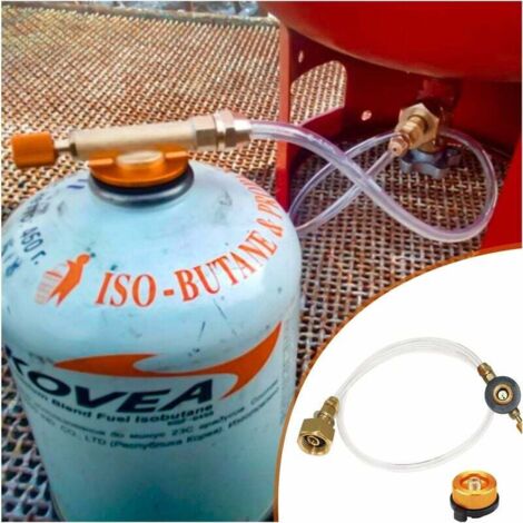 Adaptateur de cartouches de gaz pour cuisinière à gaz extérieure Pour