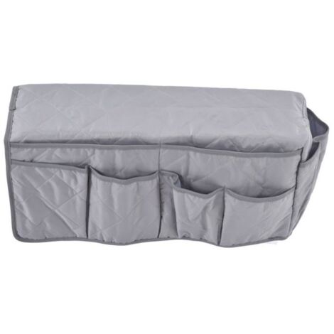 Plateau Canapé Accoudoir Organisateur De Canapé Eco Memos Avec Plateau - Gris, 3 Compartiments, Pliable - Porte-gobelets Intégré, Résistant à L'eau Plateau Canapé Accoudoir Organisateur De Canapé Eco Memos Avec Plateau - Gris, 3 Compartiments, Pliable - Porte-gobelets Intégré, Résistant à L'eau