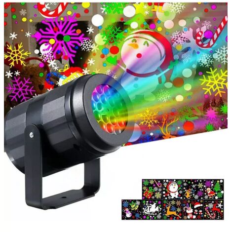 Lunmore Projecteur Laser Lucioles & Nébuleuse - Lumières Jardin Noël, Effet Étoiles & Nuages Bleus, Télécommande 20m, IP65