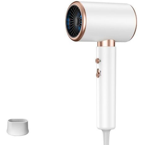 Sèche Cheveux 2000W Professionnel Chaud et Froid Hair Dryer Puissant 2 Vitesses 1 Diffuseur Thermo pour Voyage Salon (1/4)