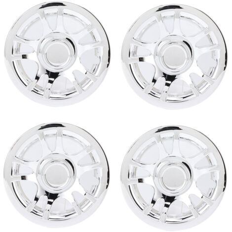 Jeu de 4 enjoliveurs Baby Moon chromés pour VW Coccinelle 1100 1200 et Jeu de 4 enjoliveurs Baby Moon chromés pour VW Coccinelle 1100 1200 et