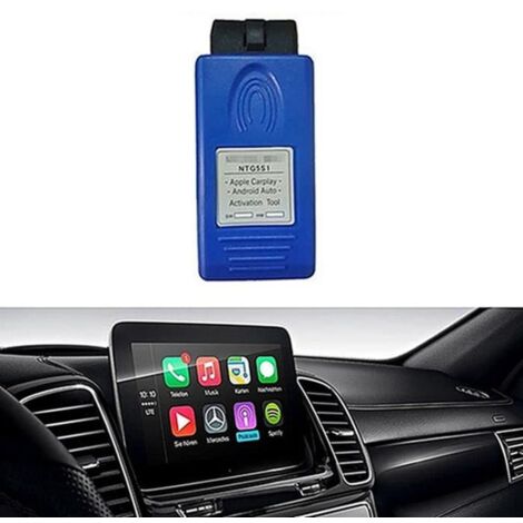 Outil d\'activation automatique Android Apple Carplay pour la voiture NTG5 S1 OBD 2 de Mercedes Benz (1/4)