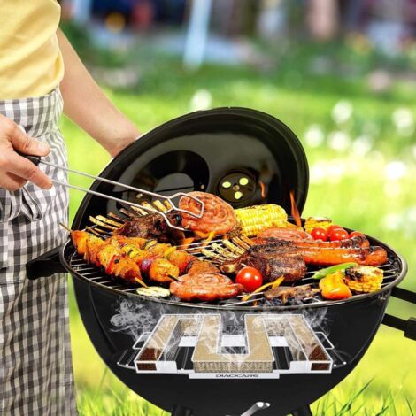 Wiltec Générateur De Fumée Froide 22,5x22,5x5cm Serpentin Fumoir