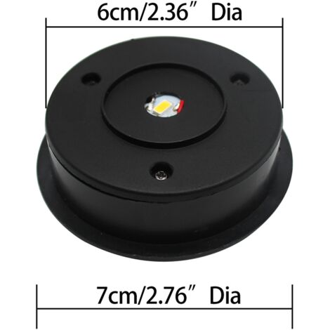 Lot de 4 lanternes solaires de rechange de 7 cm avec ampoules LED, panneau solaire LED, couvercle de rechange pour lampes solaires à LED, décoration de jardin