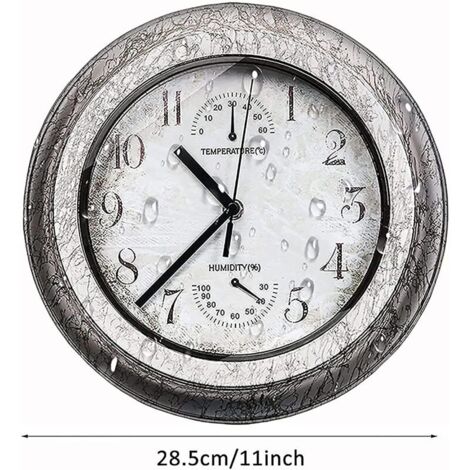 Sensahome Horloge murale - design minimaliste - mouvement silencieux - diamètre 30 cm - TM20050-4 à partir de 18,99 € (juin 2026