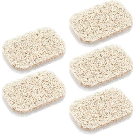 Lot de 6 porte-savon en luffa - Pour savon solide - En PVC bio - Coussin en luffa naturel - Pour porte-savon - Accessoire de douche, salle de bain, cuisine Lot de 6 porte-savon en luffa - Pour savon solide - En PVC bio - Coussin en luffa naturel - Pour porte-savon - Accessoire de douche, salle de bain, cuisine