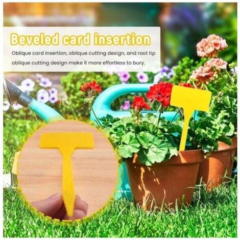 500 étiquettes Pour Plantes – PVC Imperméable, 10x2 Cm, Colorées, Pour Jardin Et Semis - 7