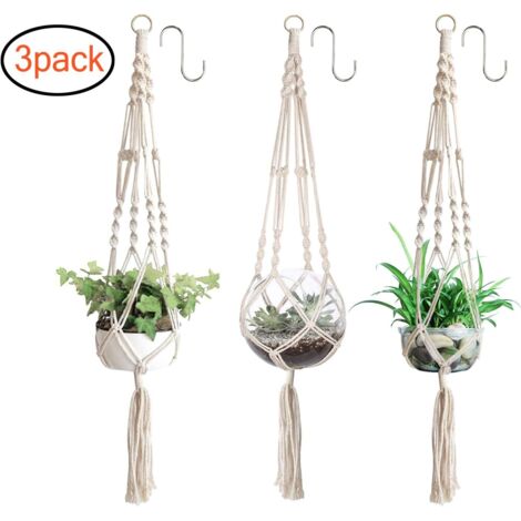 Kit de suspension pour plantes en macramé par Wool Couture - France