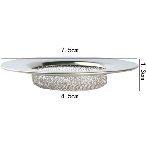 Lot de 5 Filtres Grilles en Métal pour Pipe 20 mm
