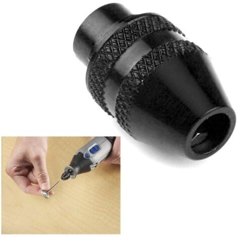 Mandrino A Cambio Rapido Senza Chiave Per Dremel E Utensili Rotanti - 0,5 - 3,2 Mm