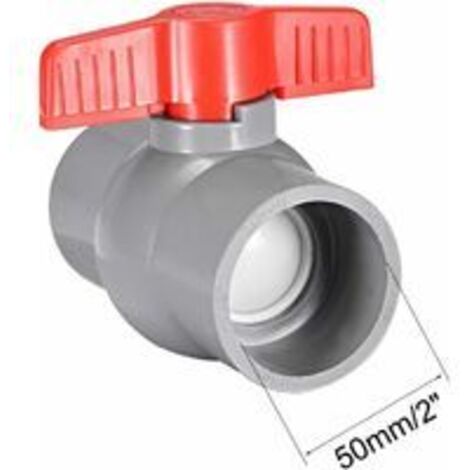 Vanne PVC Pression à Bille pour Tube Polyéthylène 63 Vanne PVC Pression à Bille pour Tube Polyéthylène 63