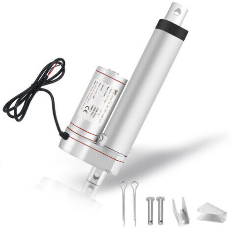 Vérin électrique 12V 300mm IP65 Motorisé Actionneur Linéaire JiGiU 1500N 12V - Moteur électrique 300mm IP65 Automation Meuble