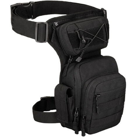 Sac De Jambe Tactique Sac De Taille Sport Sac De Jambe Tactique Armée Sacs De Jambe Sac De Taille Étanche Sac À Outils Sac Pour Jambe Moto Randonnée En Plein Air (1/5)