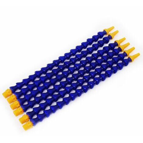 Tuyau Flexible De Refroidissement Plastique 1/4" - Longueur 300 Mm, Buse Ronde, Neuf