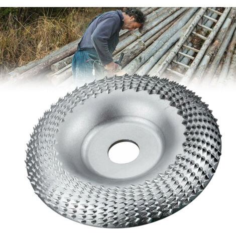 Disques Sculpture Bois Meuleuse D'angle Disques à Bois Pour Meuleuse FOCSTOL - Lot De 5 (4x100mm 1x75mm) - Pour Sculpture, Ponçage, Façonnage