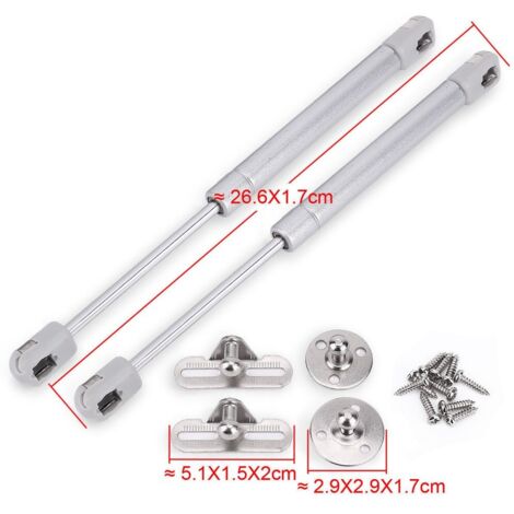 Kit Vérins Gaz Lit Ottoman Lot 2 Vérins à Gaz 500mm 534N - Pour