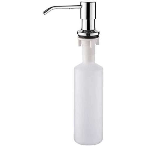 Distributeur De Savon Intégré Pour évier - Acier Inoxydable Doré - 300 Ml